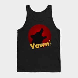 Yawning wolf Tank Top